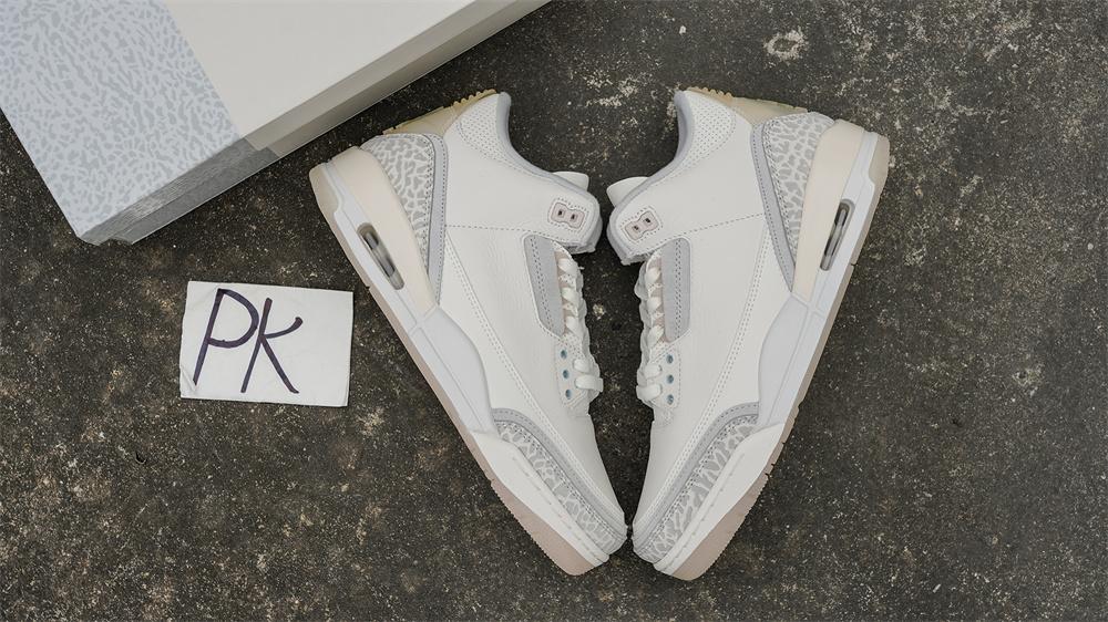 PK GOD Air Jordan 3 Retro SE Craft Ivory RETAIL MATERIALS READY TO SHIP